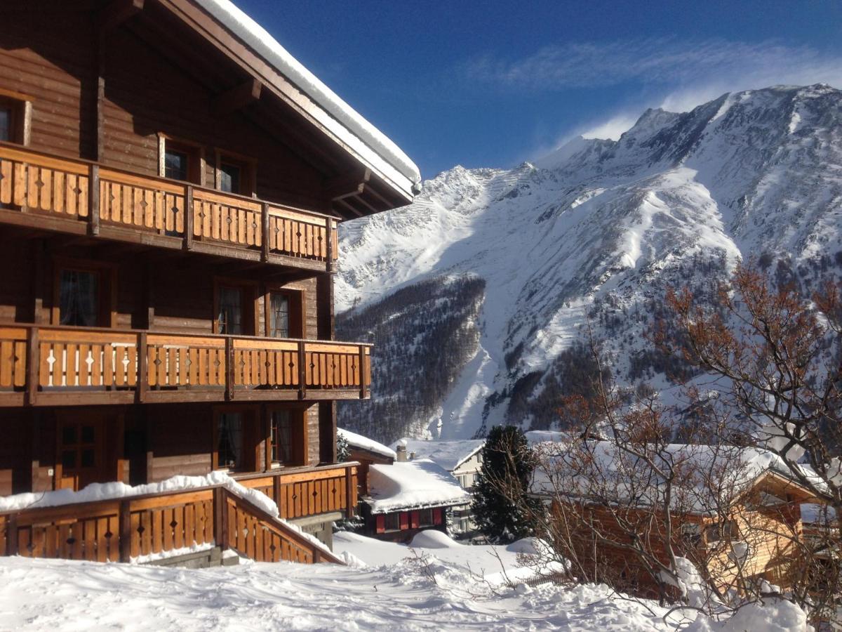 Châlet Bergaster Saas Fee Extérieur photo