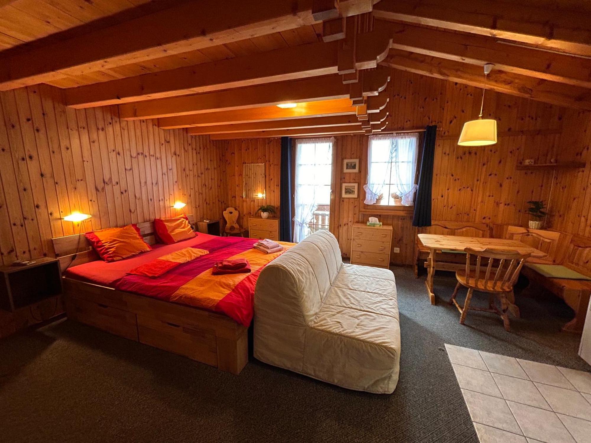 Châlet Bergaster Saas Fee Extérieur photo